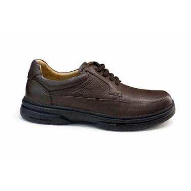 Imagem de Sapato Casual Em Couro Anatomic Gel 7606 Masculino-Masculino
