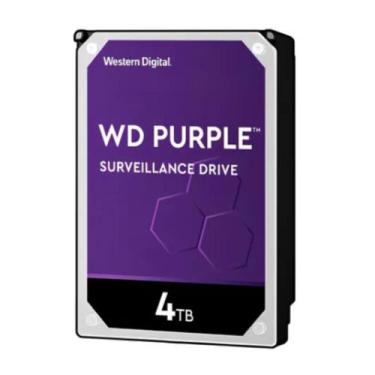Imagem de Disco Rígido Interno Wd Purple 4TB - intelbras