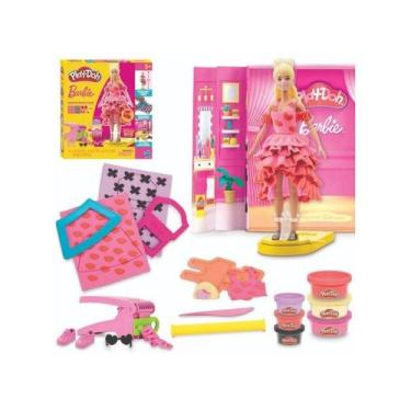Imagem de Massinha Play Doh Barbie Designer Fashion Show Hasbro G1356
