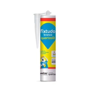 Imagem de Fixtudo 400g branco Quartzolit - Weber Quartzolit