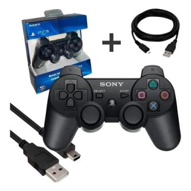Imagem de Controle ps3 sem fio dualshock - SONY