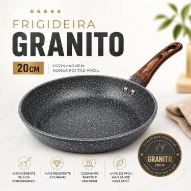 Imagem de Frigideira Antiaderente Revestimento Nanocerâmico Fogão Indução - - Vi