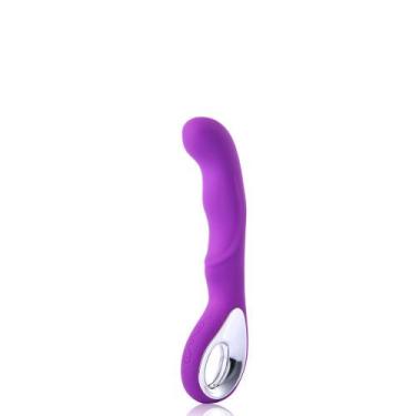 Imagem de Vibrador Recarregavel Ponto G alça Metalizada 10velocidades - 3R impor