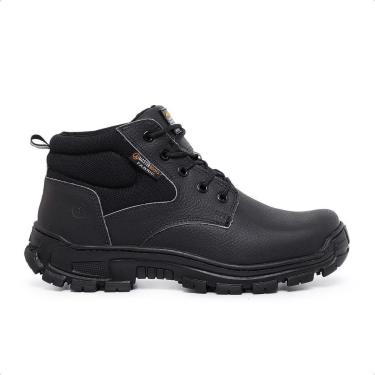 Imagem de Coturno Masculino Bota Para Trabalho Epi Com C.a Couro Legitimo-Masculino
