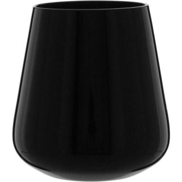Imagem de Jogo 2 Copos Home&co Comodore Vidro 400ml 11x9x9cm Preto - HOME & CO