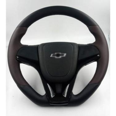 Imagem de Volante Camaro Esportivo Black Prata Astra Meriva Zafira Montana 2009 
