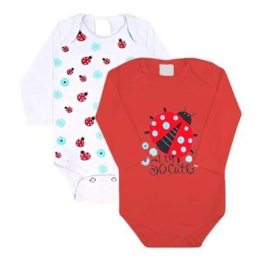 Imagem de Body Bebê para Enxoval Infantil Vários Tamanhos Meninos - Facina Shopp