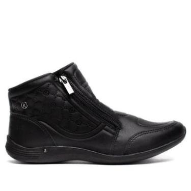 Imagem de Tênis Feminino Kolosh Botinha Napa Preto-Feminino