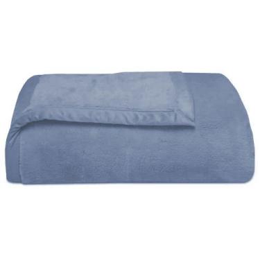 Imagem de Cobertor / Manta King Soft Premium - Sultan - Naturalle, AZUL FOG