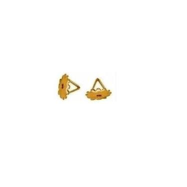 Imagem de Tarracha Baby De Rosca Pequeno Brinco Infantil Ouro 18k Par - virtuale