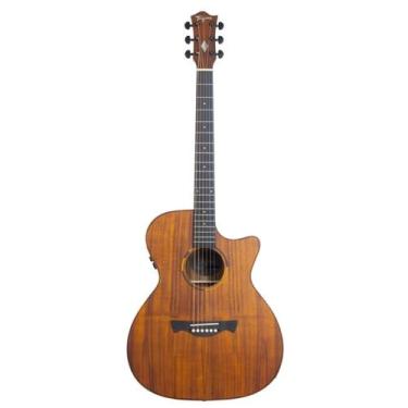 Imagem de Violão Tagima Solaris Ambience NTOP Medium Jumbo Com Efeitos e Bluetoo