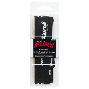 Imagem de Memória Ram Kingston Fury Beast Ddr5 32gb 5600mhz Rgb Kf556c40bb2a-32 Preto