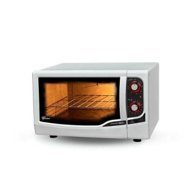Imagem de Forno Elétrico Fischer Gourmet Grill Bancada 44L Prata 127V, 110V