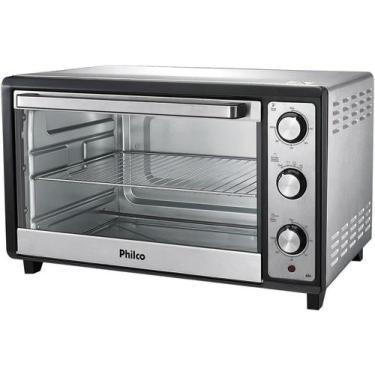 Imagem de Forno Elétrico Philco 60L PFE60I Preto Inox 4 Resistências 127V, 110V