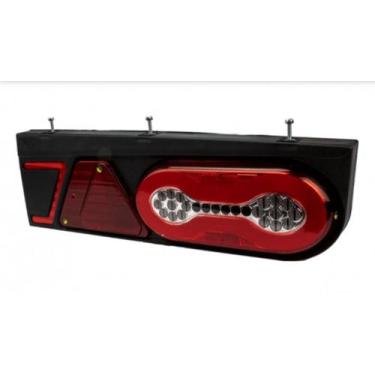 Imagem de Lanterna Traseira Led Lado Direito Universal 24v Phantom - Pradolux
