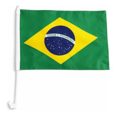 Imagem de Bandeira Do Brasil Pequena Carro Barata Promoção - Sem marca
