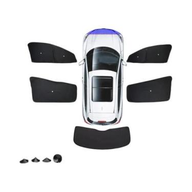 Imagem de Protetor Solar Dobrável Para Teto De Vidro Do Tesla Model S, Protetor 
