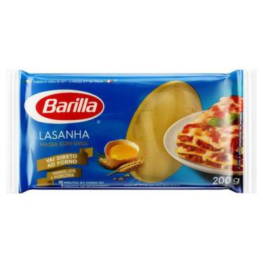 Imagem de Massa Para Lasanha Barilla com Ovos 200g