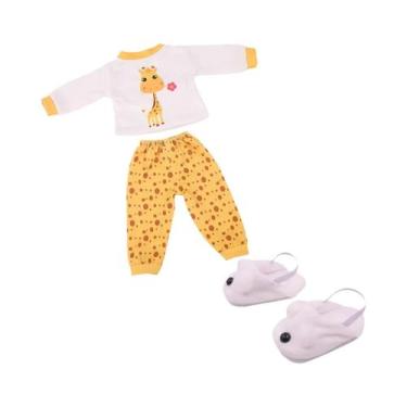 Imagem de Pijamas E Sapatos Para Bonecas De 18 Polegadas, Acessórios De Roupas P