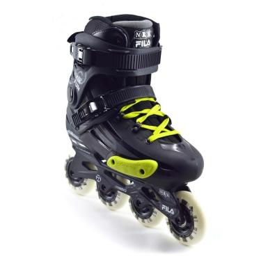 Imagem de Patins Fila NRK FUN Profissional Freestyle com Rodas 80mm-84A e Base em Alumínio 243mm Preto Fila Tamanho 38.5