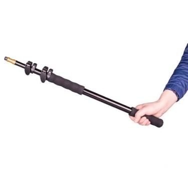 Imagem de Vara De Boom Alumínio c/ 1,70 m p/microfone direcional shotgun,entrevi