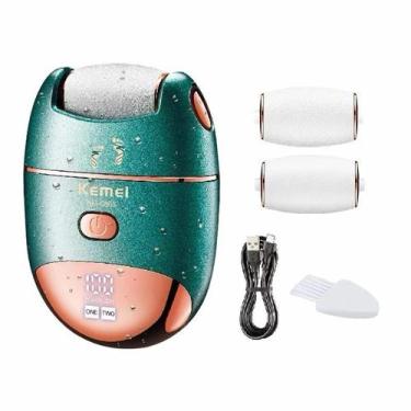 Imagem de Esfoliador KM-6865 para Pés com Display Digital, 2 Velocidades, Laváve