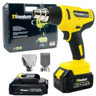 Imagem de Soprador térmico a bateria 21V com acessórios e 2 Baterias - 07505 (11
