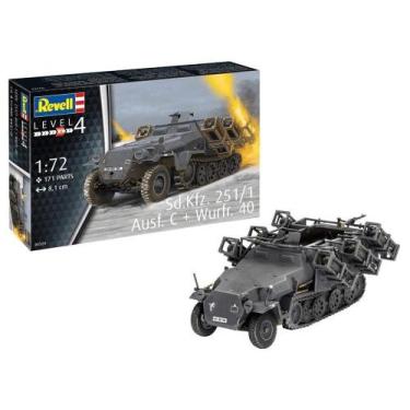Imagem de Sd.Kfz. 251/1 Ausf.C Wurfr. 40 Revell 3324
