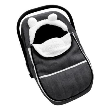 Imagem de Capa para Cadeirinha de Carro CARUILI Inverno Quente à Prova de Vento 