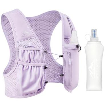 Imagem de Mochila de Hidratação Zelvot M/L 500ml Bolsa Flexível Refletiva