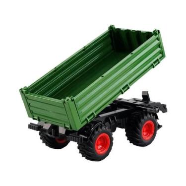 Imagem de Conjunto De Trator RC Para Crianças Com Controle Remoto 24G, Veículo D