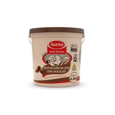 Imagem de Doce De Soro Leite Com Chocolate 4,8kg - Aurea