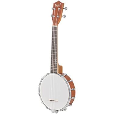 Imagem de Generic Ukulele banjo de 4 cordas para iniciantes, 68 cm, Instrumentos de corda tradicionais de madeira banjolele