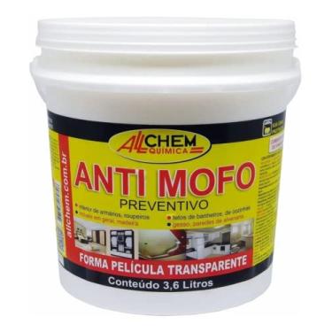 Imagem de Fundo Antimofo Fungos Bactérias Preventivo Allchem 3,6L