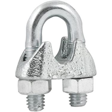 Imagem de Clips p/Cabo de Aço 3/16''4,76 mm com 20 peças Vonder