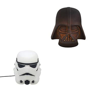 Imagem de Kit Luminárias Abajur Darth Vader e Stormtrooper Star Wars Disney