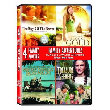 Imagem de Family Adventures Collector's Set (The Sign of the Beaver / The Legend of Tillamook's Gold / The Adventures of Swiss Family Robinson / The Treasure Seekers)