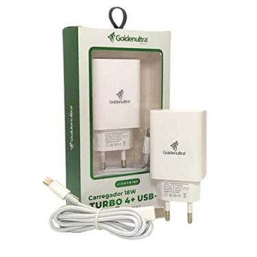Imagem de Carregador 18w-usb-c-ios iPhone Gt-5002 (branco)