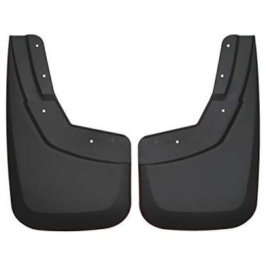 Imagem de Husky Liners - 56881 serve para Chevrolet Silverado 1500, 2019 Chevrolet Silverado 1500, 2019 Chevrolet Silverado 1500 LD, 2015-19 Silverado 2500/3500 Custom Front Mud Guards, Preto