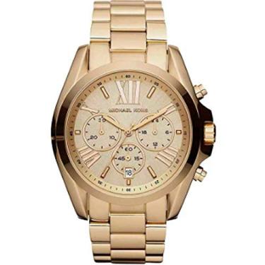 Imagem de Relógio Michael Kors Feminino Bradshaw Dourado - MK5605/4DN