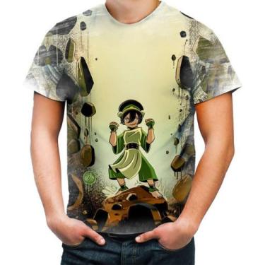 Imagem de Camiseta Camisa Toph Beifong A Lenda De Aang Avatar Terra 5 - Estilo K