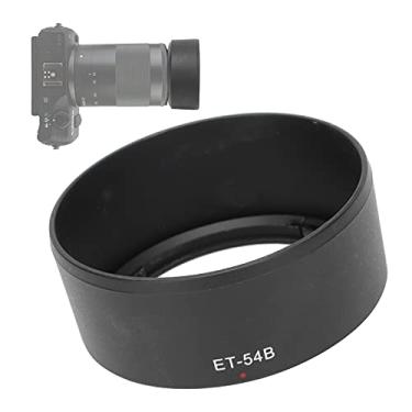 Imagem de Capa de lente, capa de lente de proteção reversível durável ET-54B, para EF-M 55-200 mm F/4,5-6,3 é lentes STM
