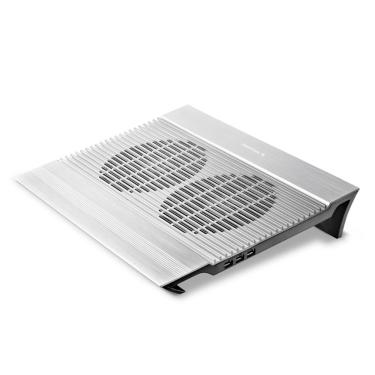Imagem de Suporte para Notebook Deepcool N8 - até 17 - 2 Ventoinhas - Branco - DP-N24N-N8SR