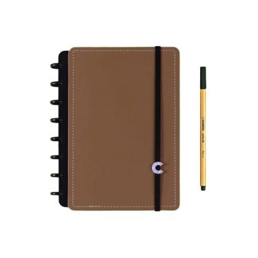 Imagem de Caderno Inteligente A5 Pequeno Caramel - 80 Folhas