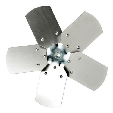 Imagem de Hélice Para Exaustor Loren Sid 40cm 5 Pás Eixo 10mm