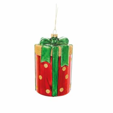 Imagem de Enfeite Decorativa Caixa De Presente Redonda 10x5x5 1470798