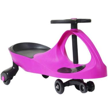 Carrinho Rolimã Eletrico 12v Infantil Giro Car Volante Drift