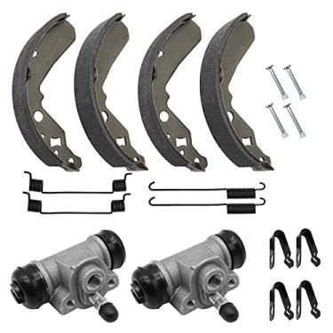 Imagem de Sapatos de cilindros de roda de freio traseira esquerda e direita aptos para Kawasaki KAF300 Mule 500 520 550 1991-2004