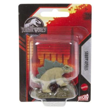 Imagem de Jurassic World Mini Figuras Collection Stegosaurus - Mattel