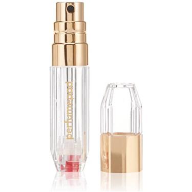 Imagem de Perfume Pod Cristal Reflble Fragrance Atomizer com 65 sprays, 5 ml, Gold